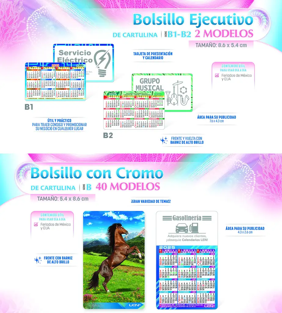 Calendarios LEN